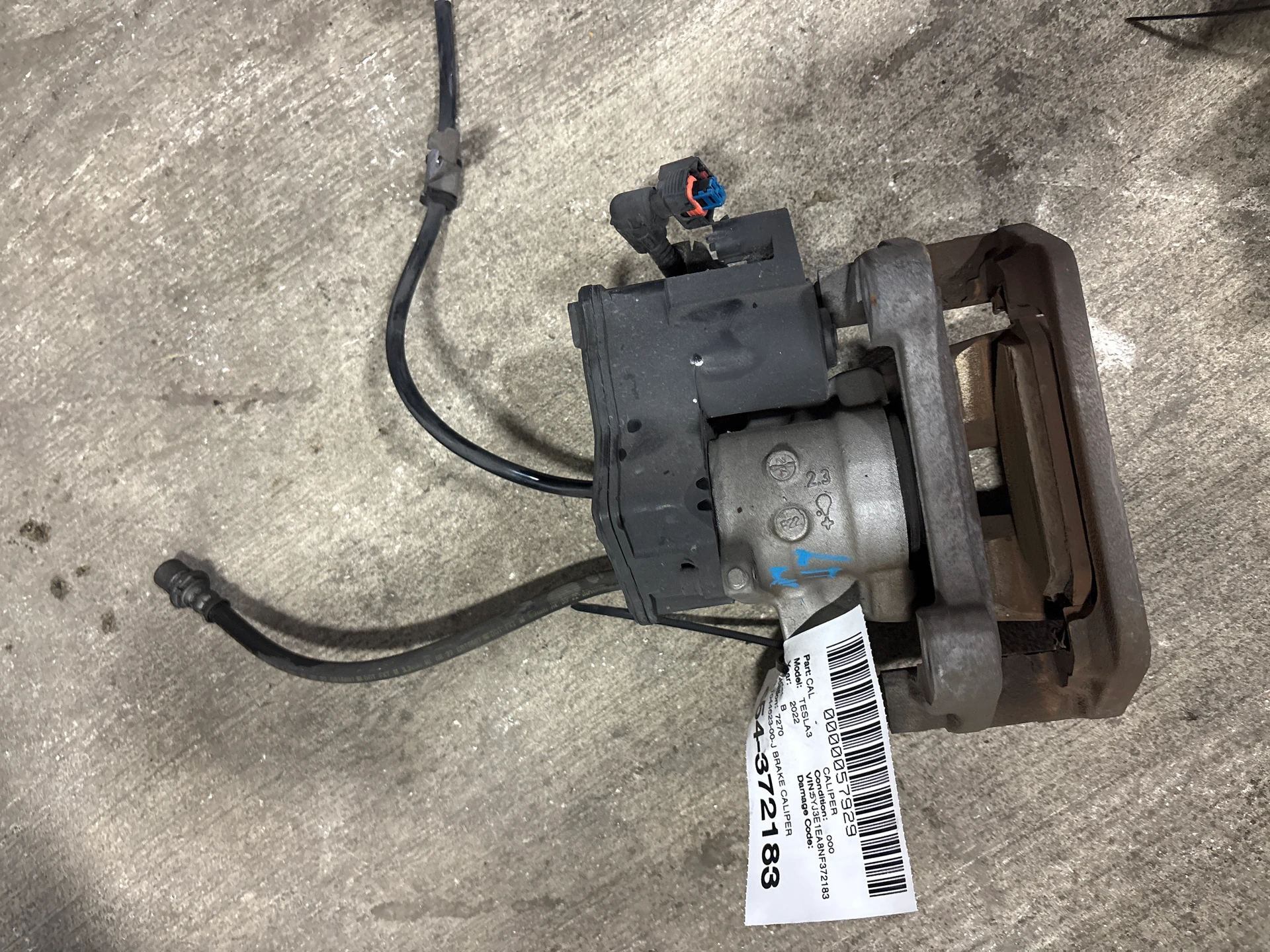 Lh Brake Caliper Rear · 1