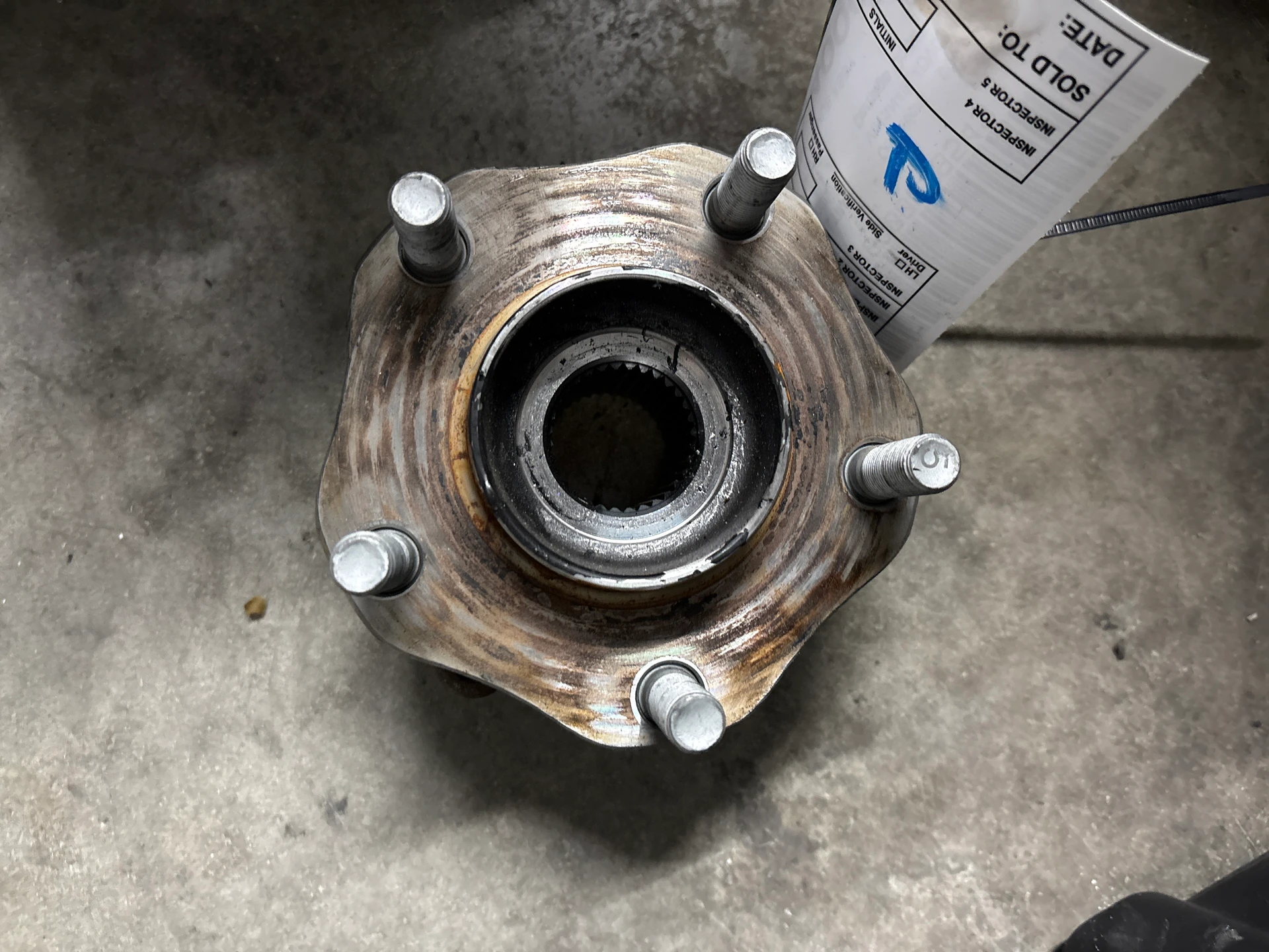 Lh Hub Assy · 1