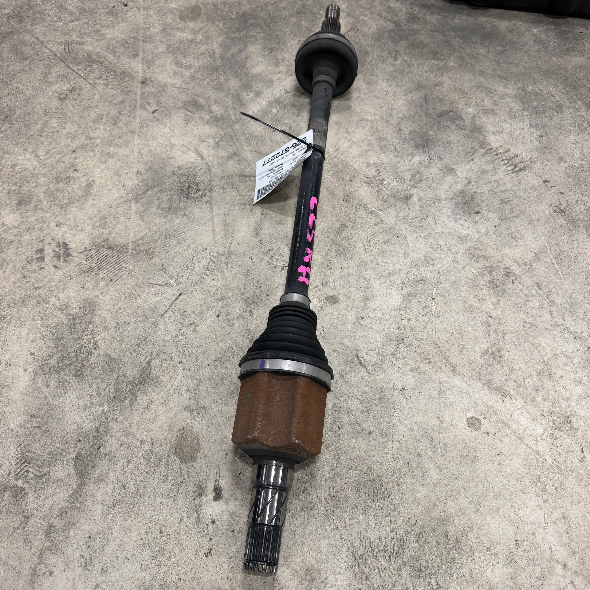 Rh Halfshaft Assy Rear · 1