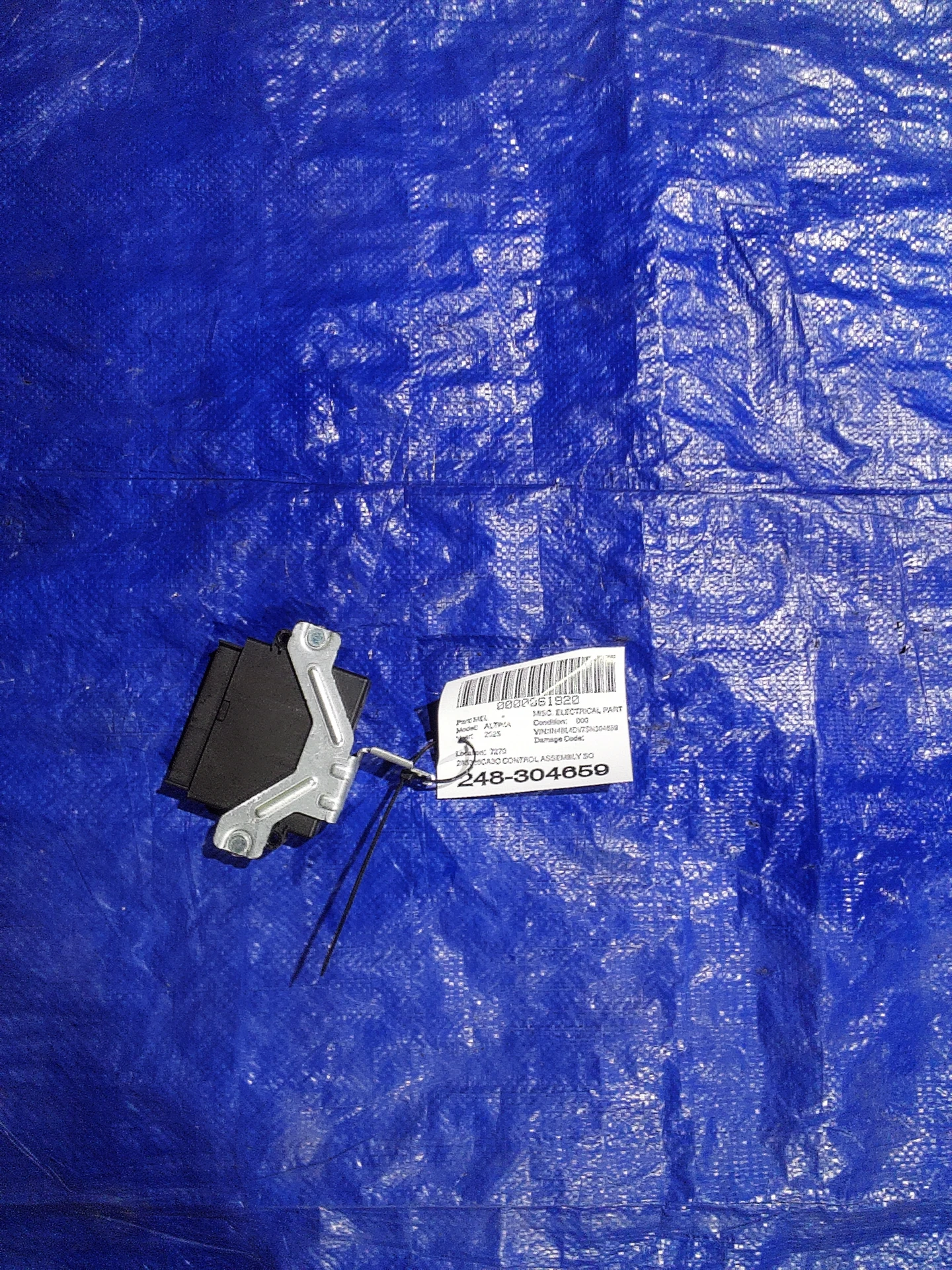 Control Assembly Sonar · 1