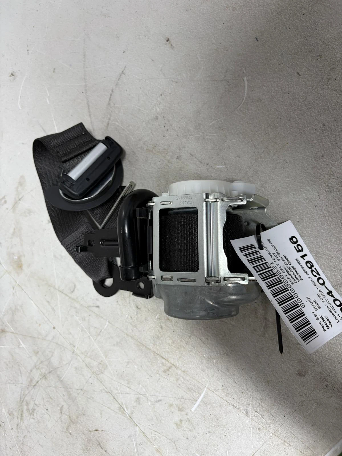 Lh Front Seat Belt · 1