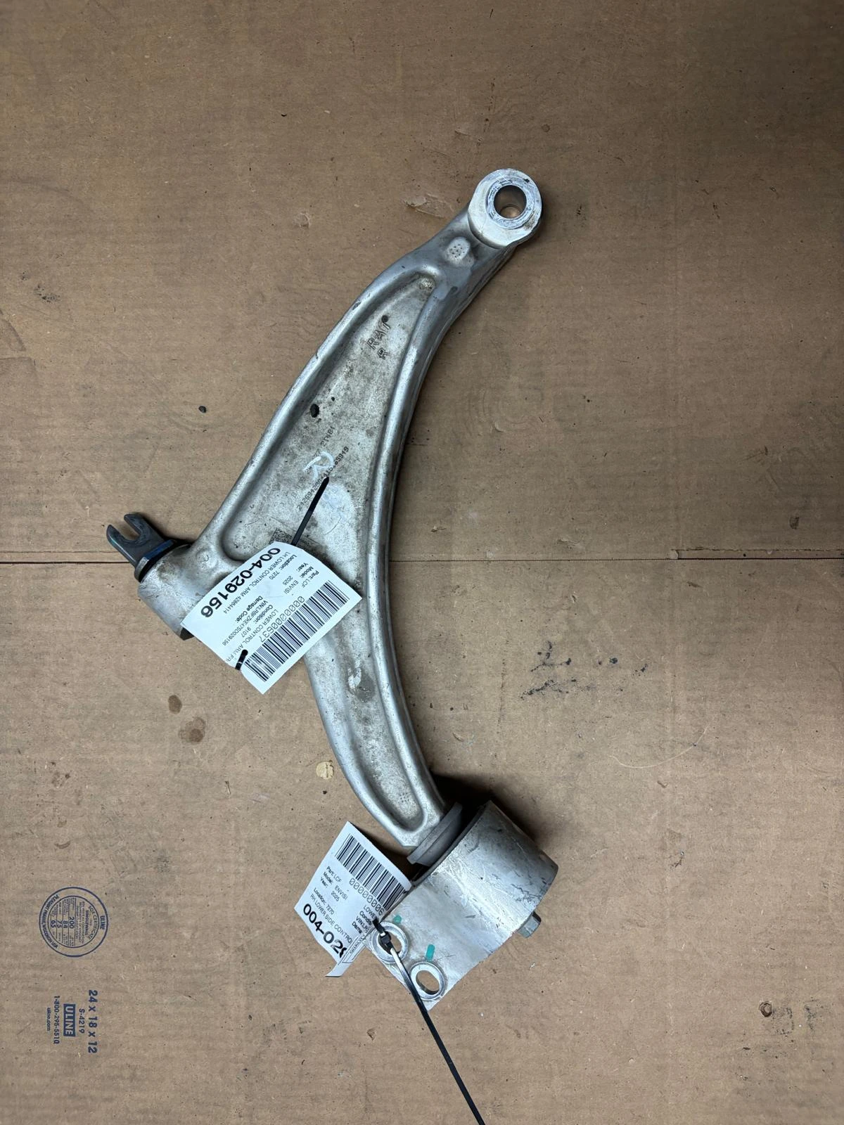 Rh Lower Side Control Arm · 1