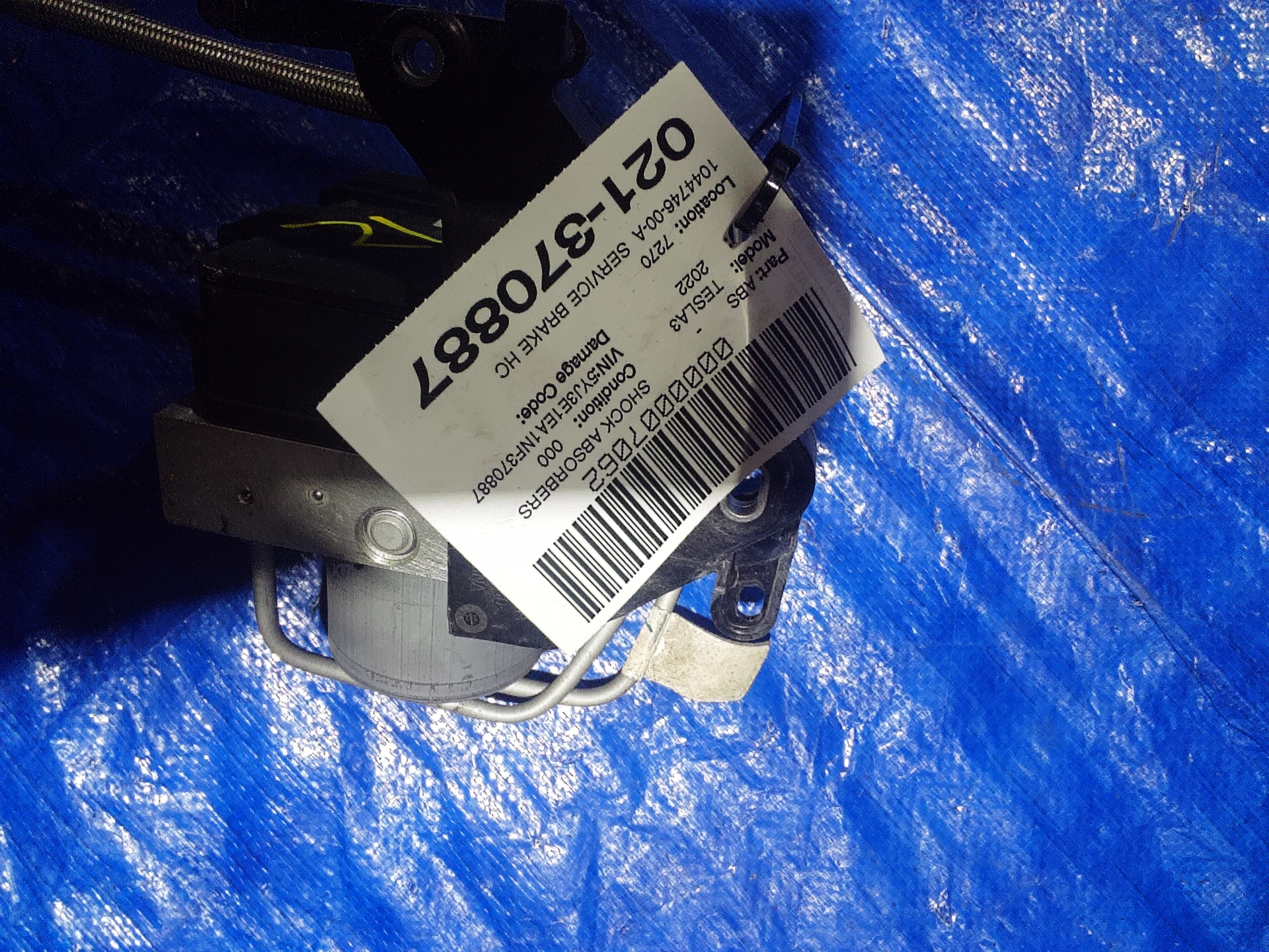Service Brake Hcu Pre-filled · 2