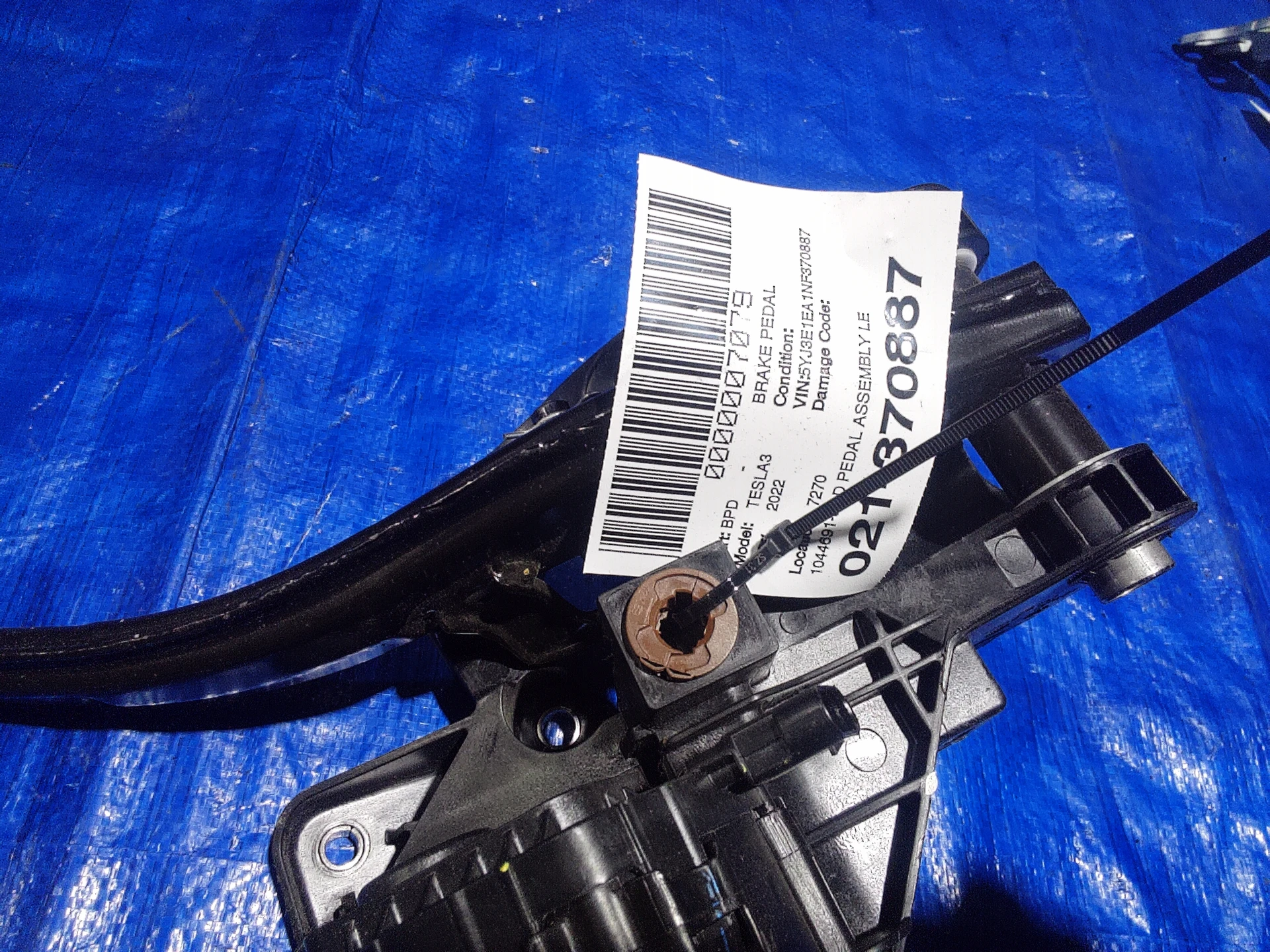 Pedal Assembly Left Hand Drive Base · 2