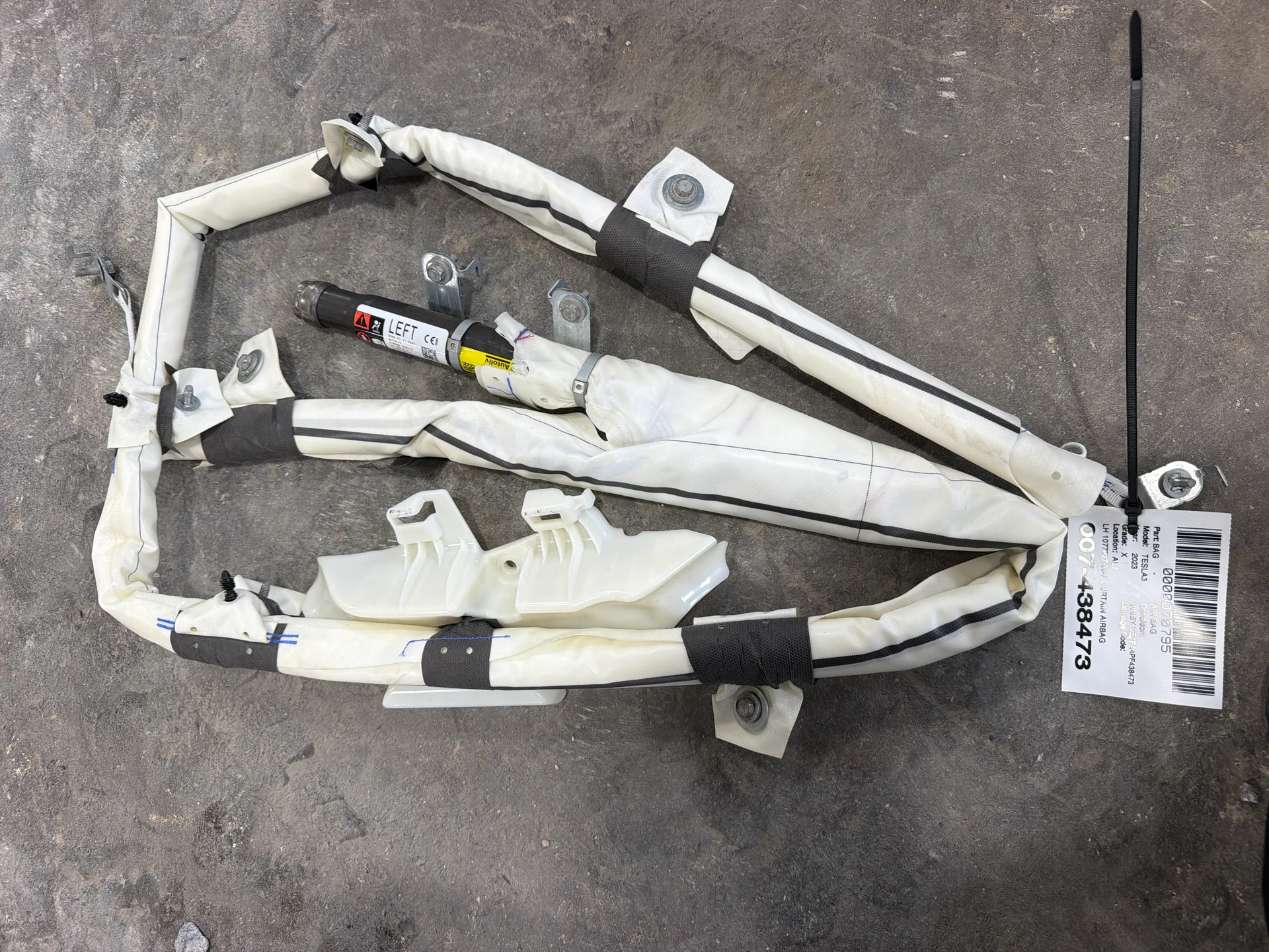 Lh Curtain Airbag · 1