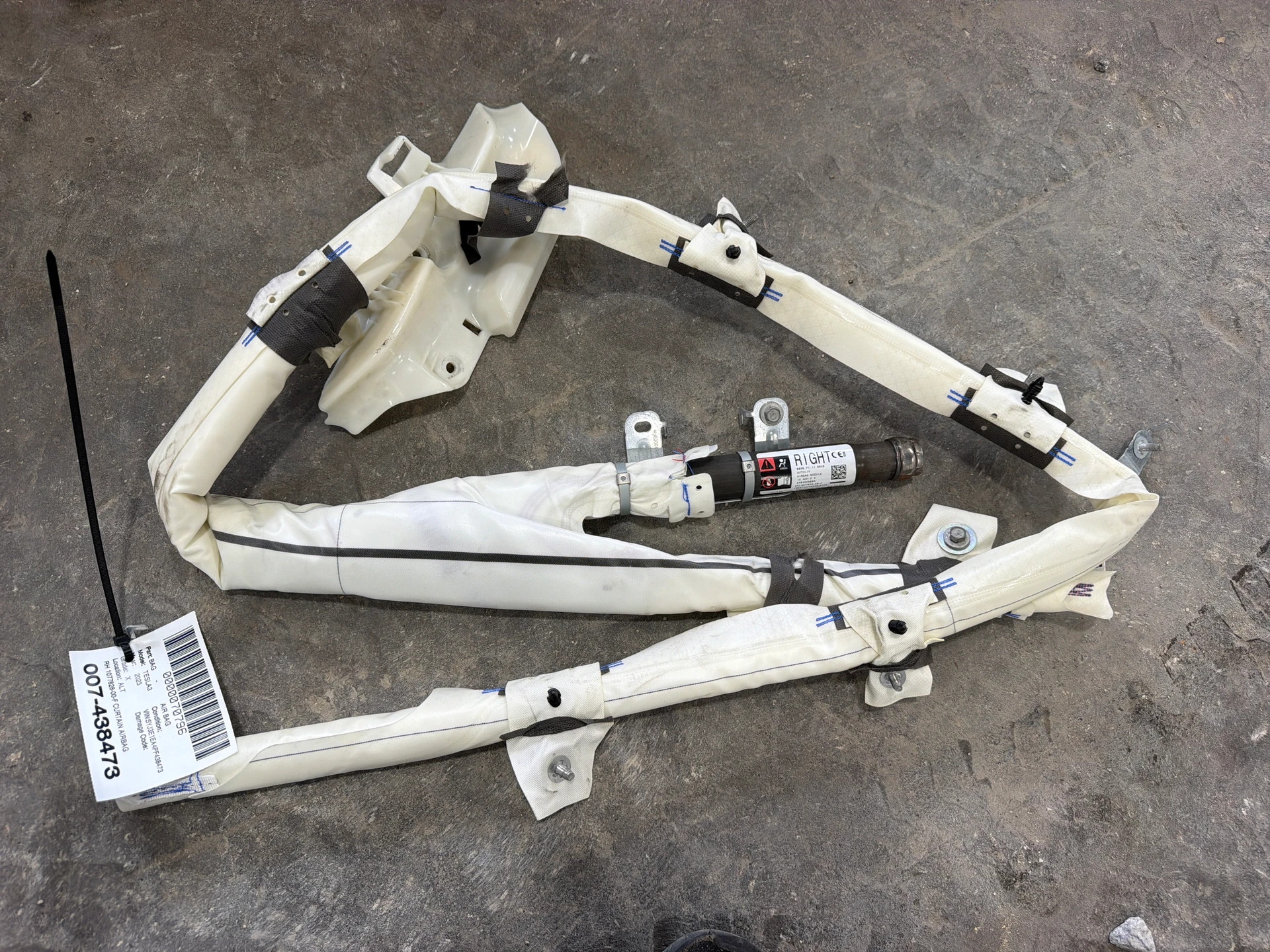 Rh Curtain Airbag · 1