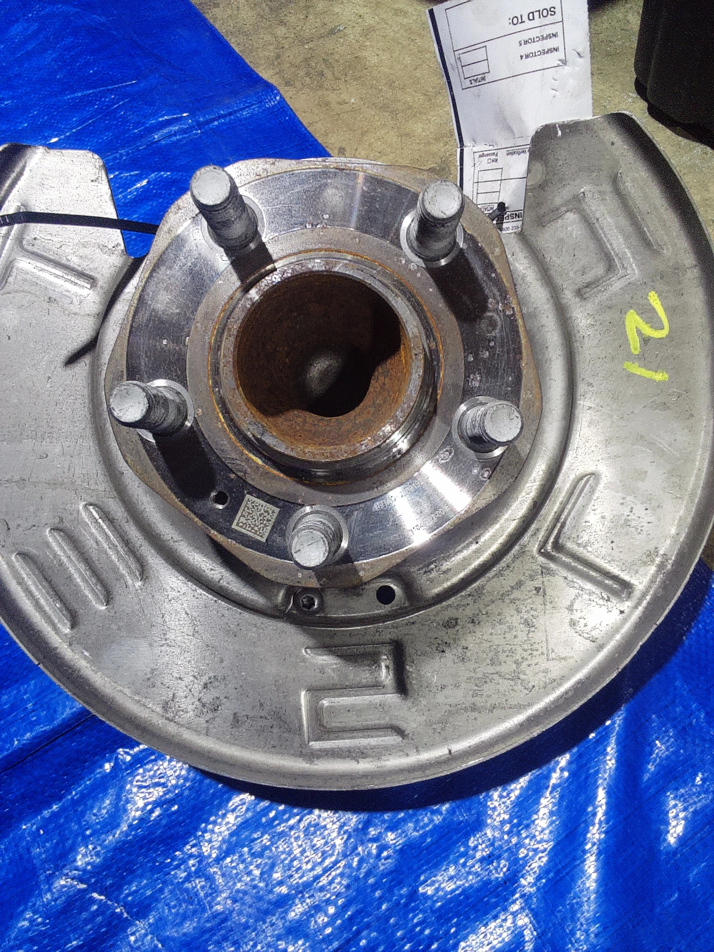 Driven Hub 150mm Flange · 1