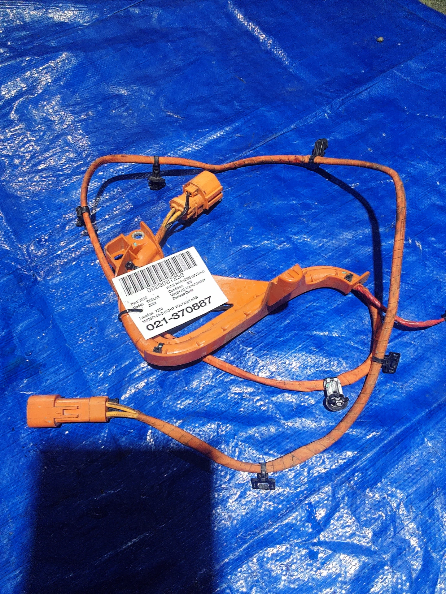 High Voltage Harness Heat Pump · 1