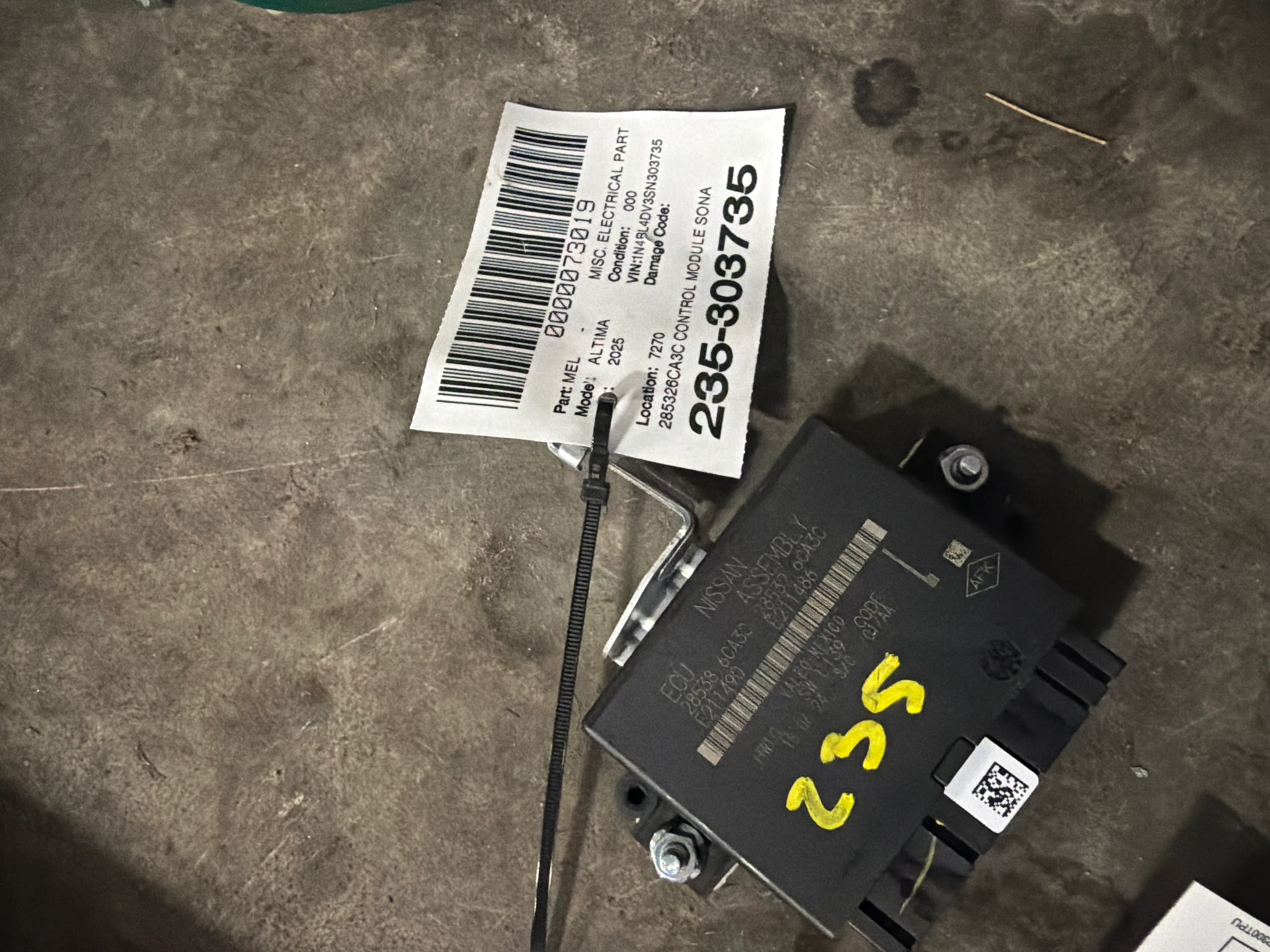 Control Module Sonar · 1