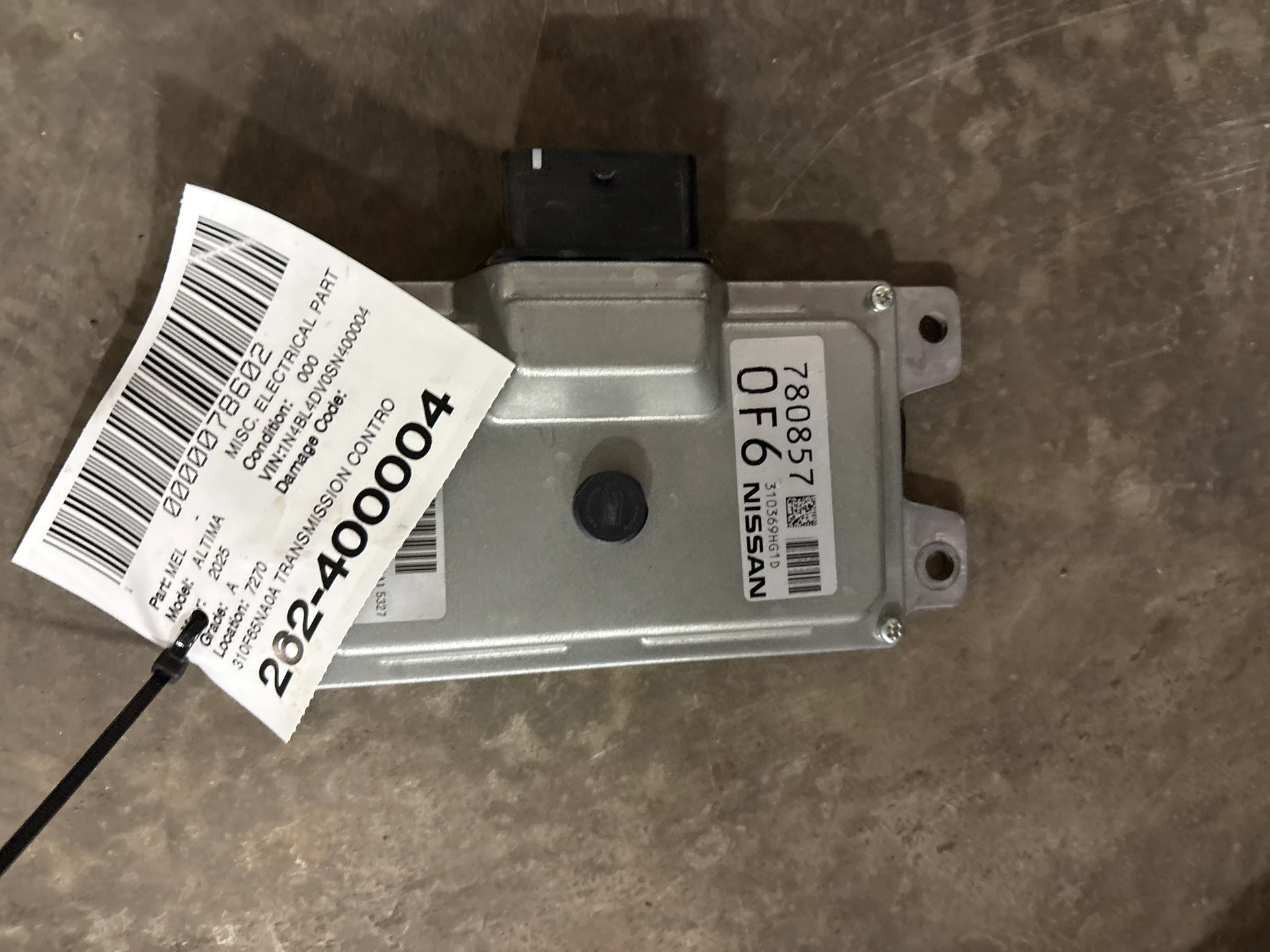 Transmission Control Module · 1