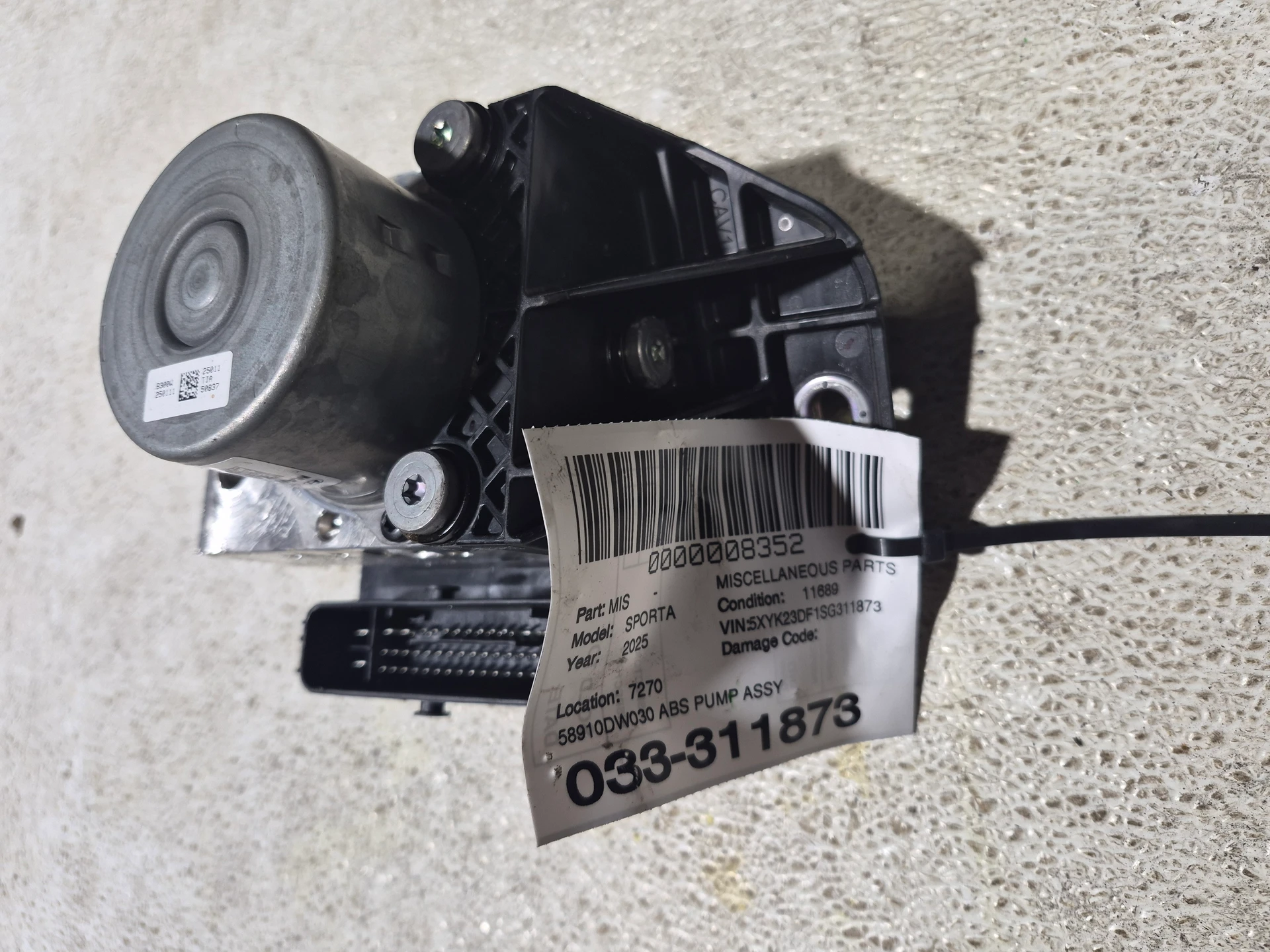 Abs Pump Assy · 1