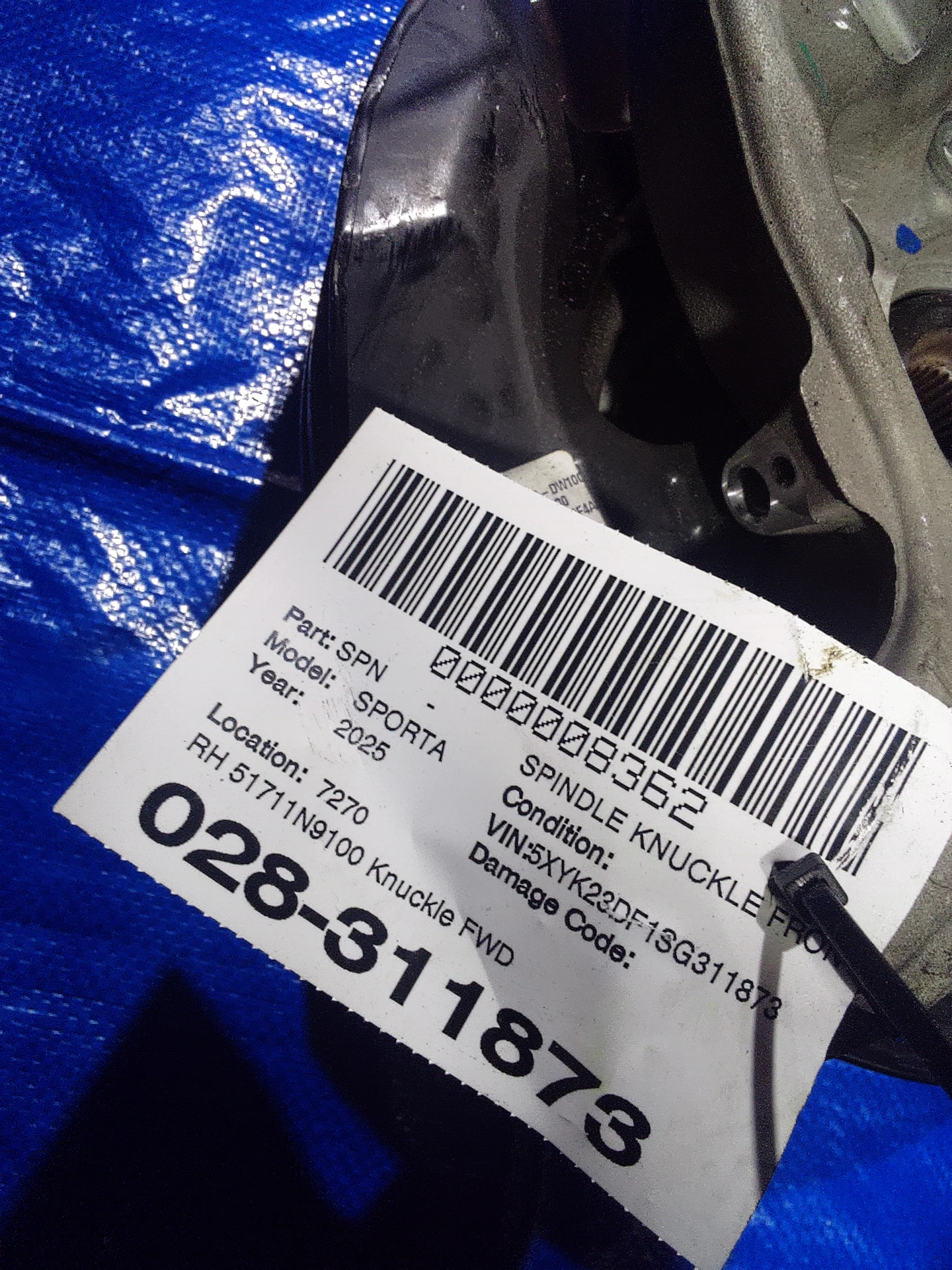 Rh Knuckle Fwd · 2