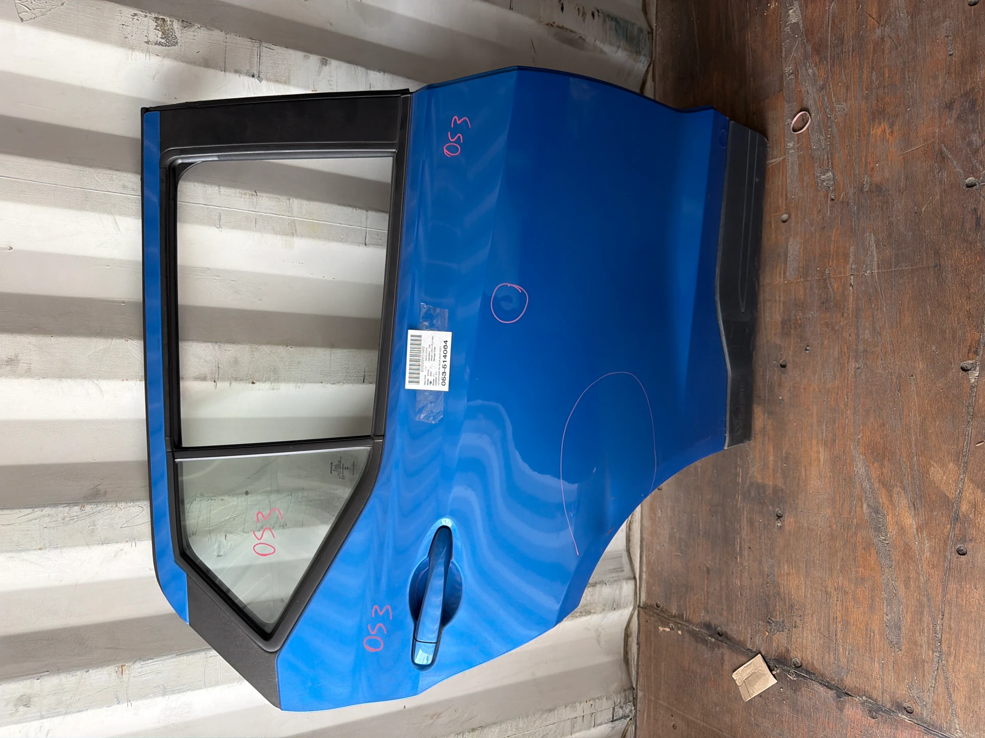 Rh Rear Door Assy · 1