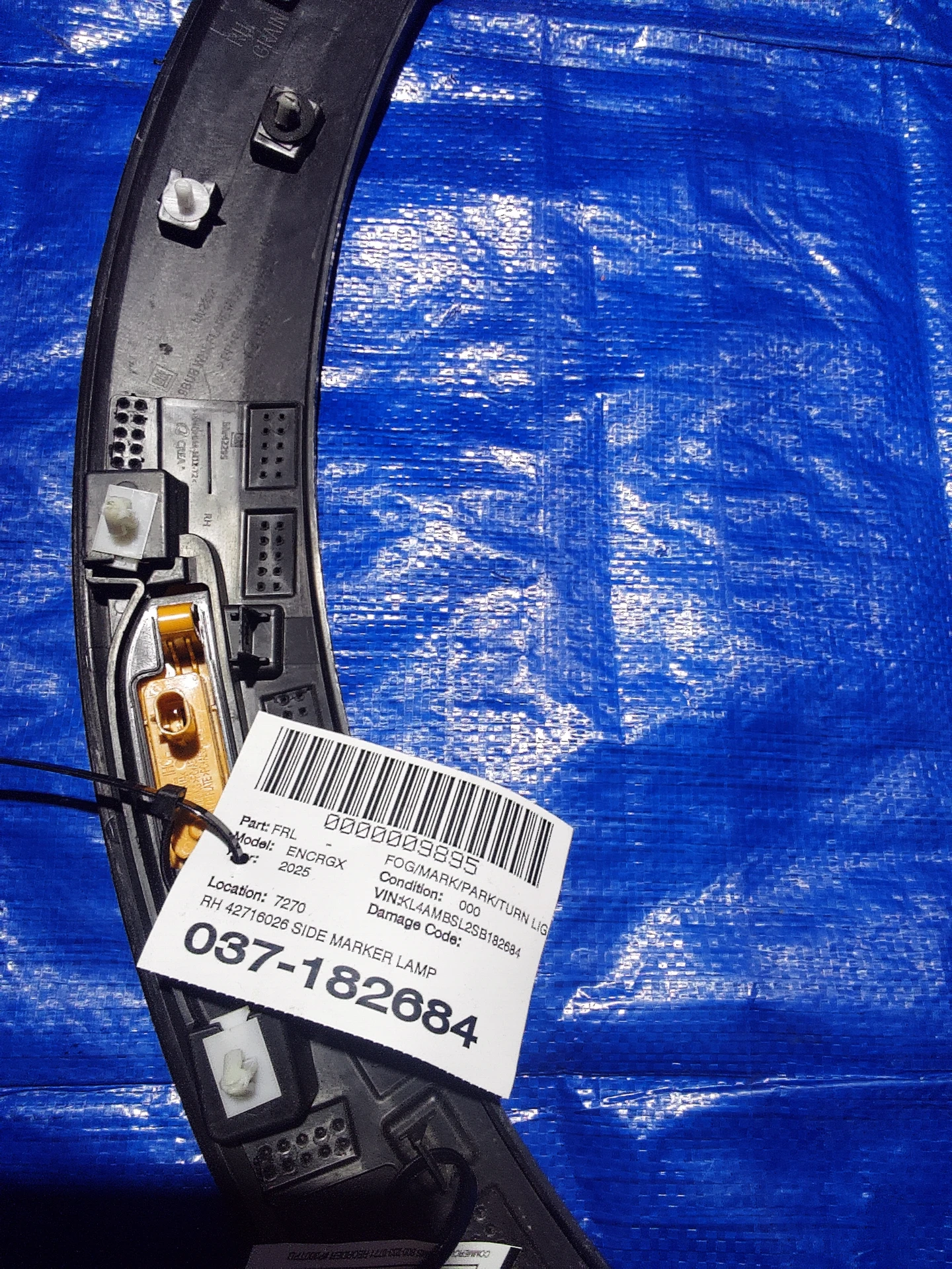 Rh Side Marker Lamp · 2