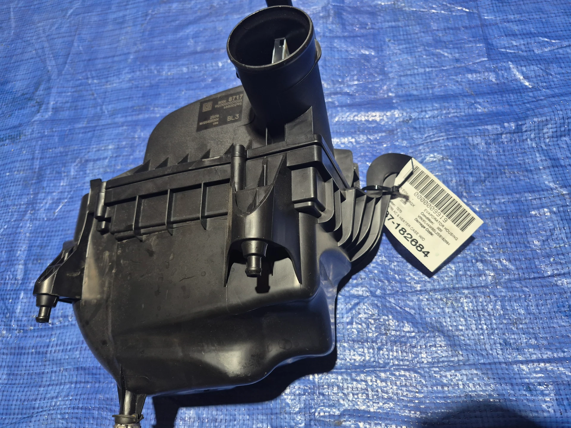 Ac & Heater Case w/o Auto Temp w/o Aux Heater · 1