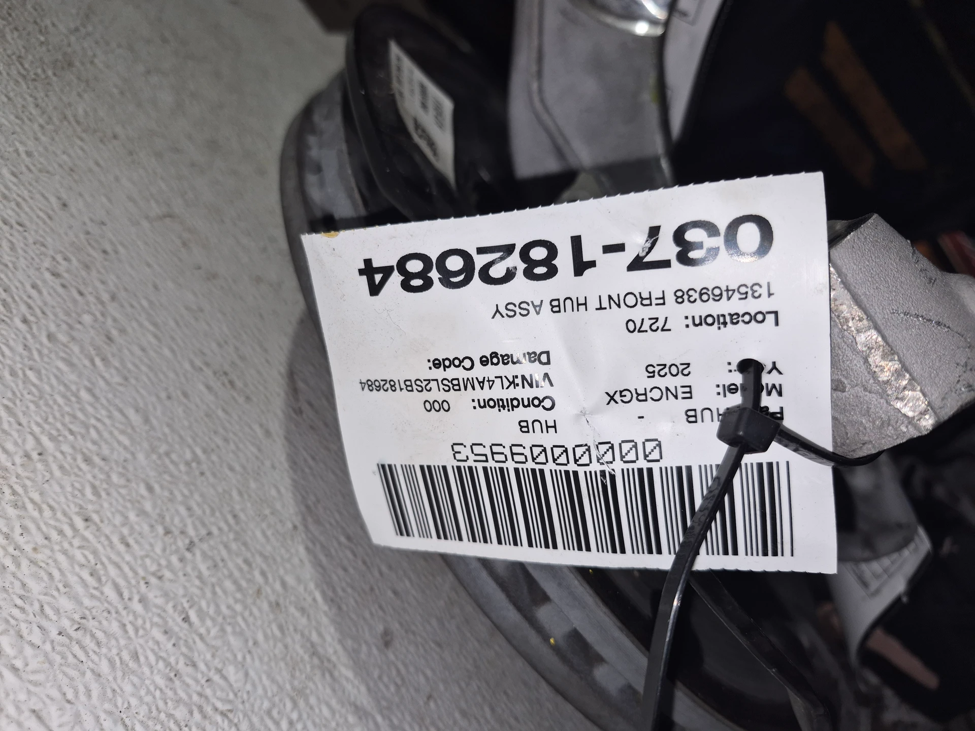 Front Hub Assy · 2